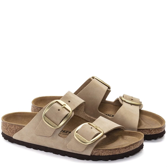 Birkenstock Arizona Big Buckle Sandaler, Sandcastle